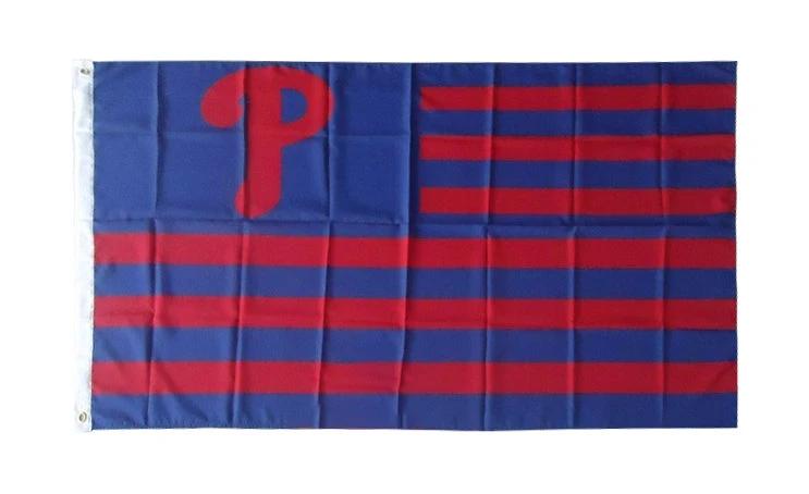 Philadelphia Phillies Flag-3x5FT Banner-100% polyester by flagsshop