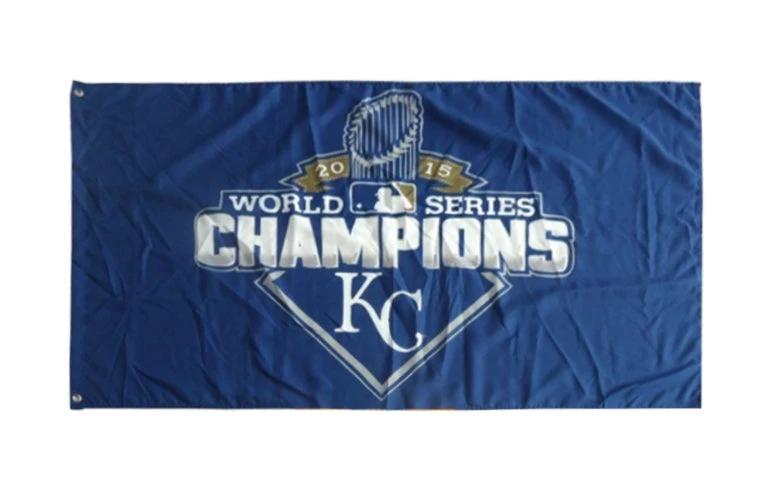 Kansas City Royals Flag-3x5FT Banner-100% polyester by flagsshop