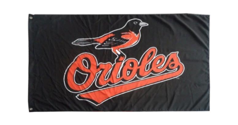 Baltimore Orioles Flag-3x5FT Banner-100% polyester by flagsshop