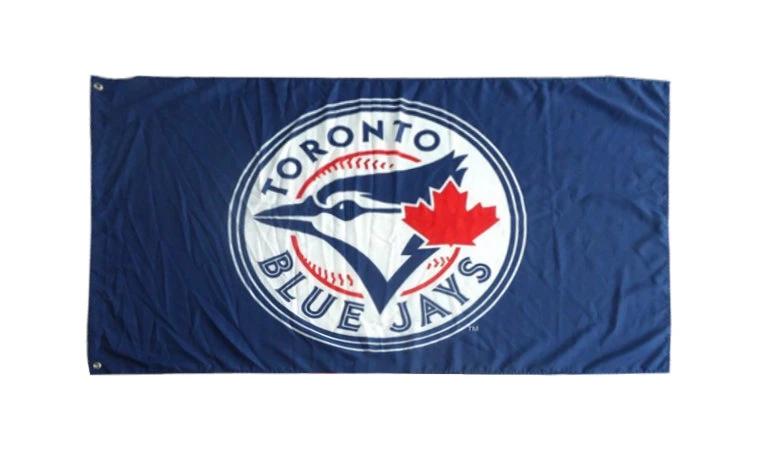 Toronto Blue Jays Flag-3x5FT Banner-100% polyester by flagsshop