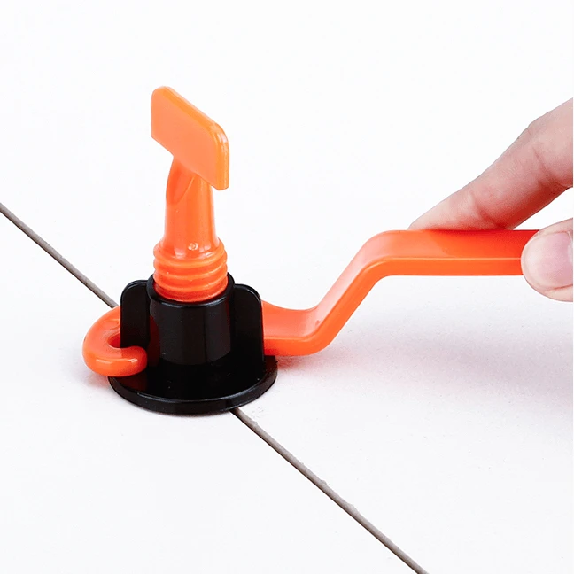 Reusable tile leveling system by Bowlift