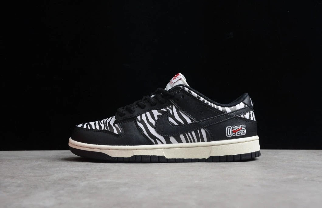 Quartersnacks X NK Dunk Low Zebra by Air Jordan