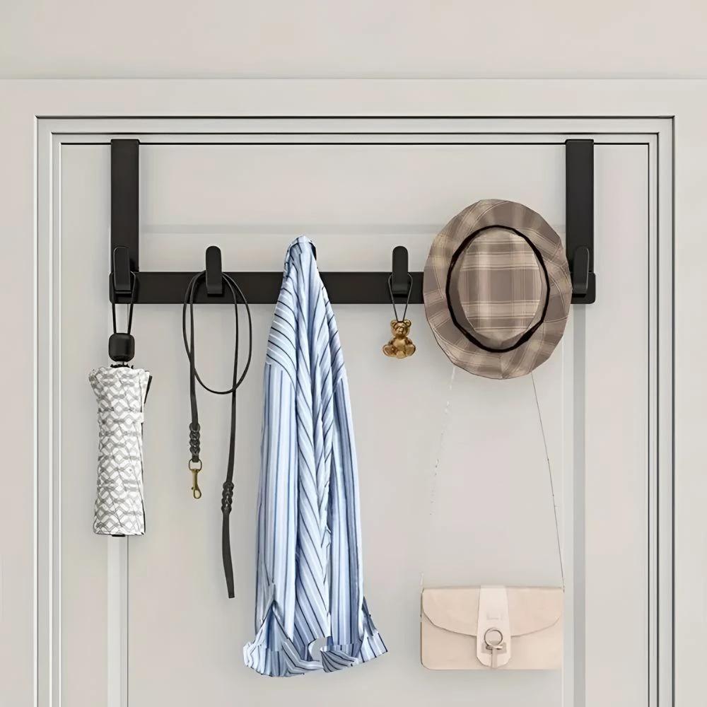 Quick Hang 5-Hook Door Rack by Casa & Beyond