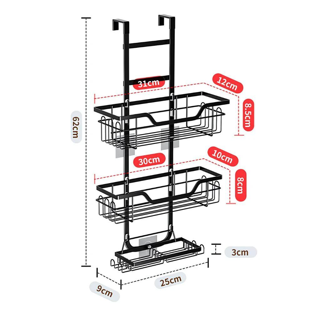 Quick Reach Hanging Bathroom Caddy by Casa & Beyond