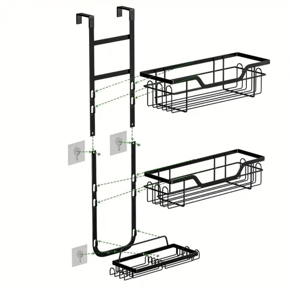 Quick Reach Hanging Bathroom Caddy by Casa & Beyond