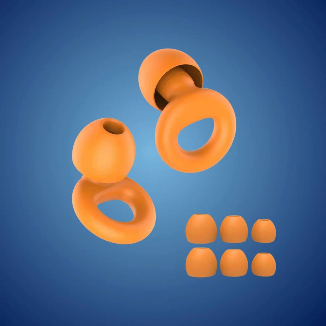 QuietGuard Earplugs Noise Reduction | Comfortable - for Sleep - Travel - Concerts - Swimming - Work Environments Bowlift by Bowlift