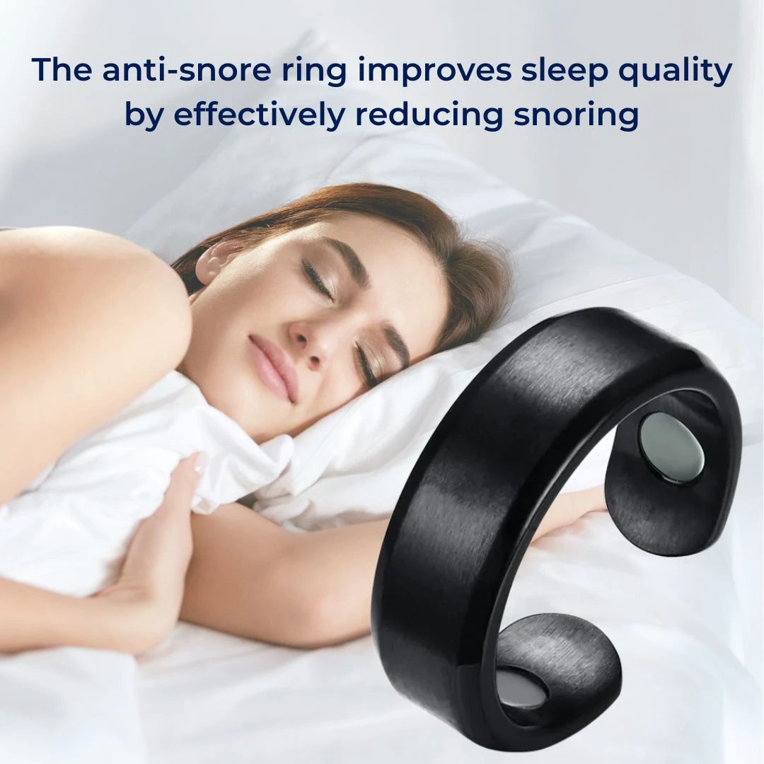 QuietRest Anti-Snore Ring | Reduces Snoring for Better Sleep - Helps Clear Airways and Improves Rest Quality Bowlift by Bowlift