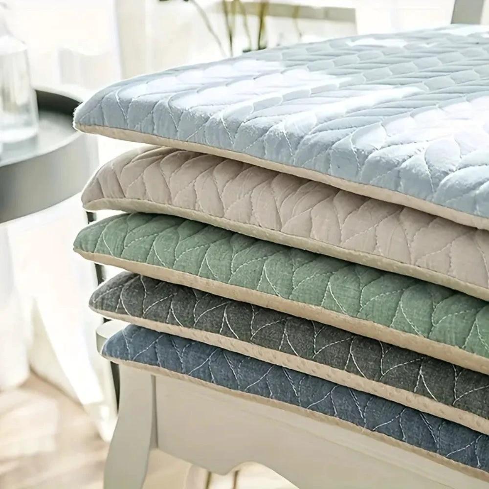 Quilted Japanese-Inspired Seat Cushion by Casa & Beyond