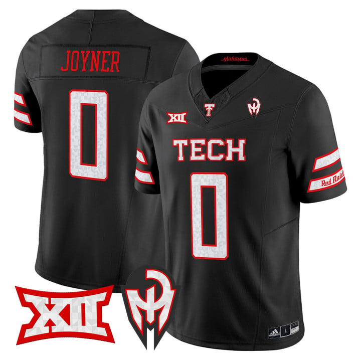 Quinten Joyner Jersey #0 Texas Tech Red Raiders Too Cold Vapor Stitched by My Store NCAA Football Jerseys