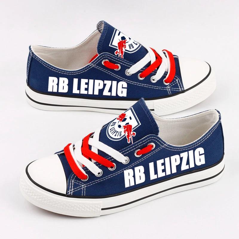 RB Leipzig Low Top Canvas Sport Sneakers Shoes For Men Women Fans by Crocs