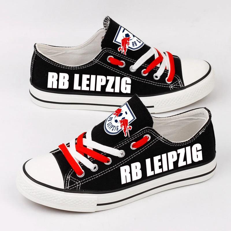 RB Leipzig Low Top Canvas Sport Sneakers Shoes For Men Women Fans by Crocs
