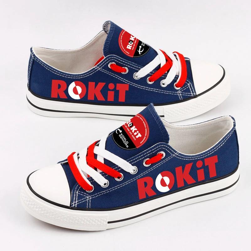 ROKiT Williams Racing Canvas Sneakers Shoes For Men Women Fans by Crocs