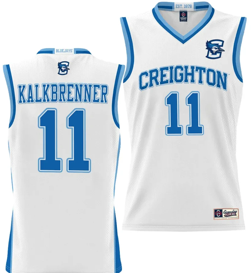 Ryan Kalkbrenner Jersey #11 Creighton Bluejays College Basketball Performance by My store basketball
