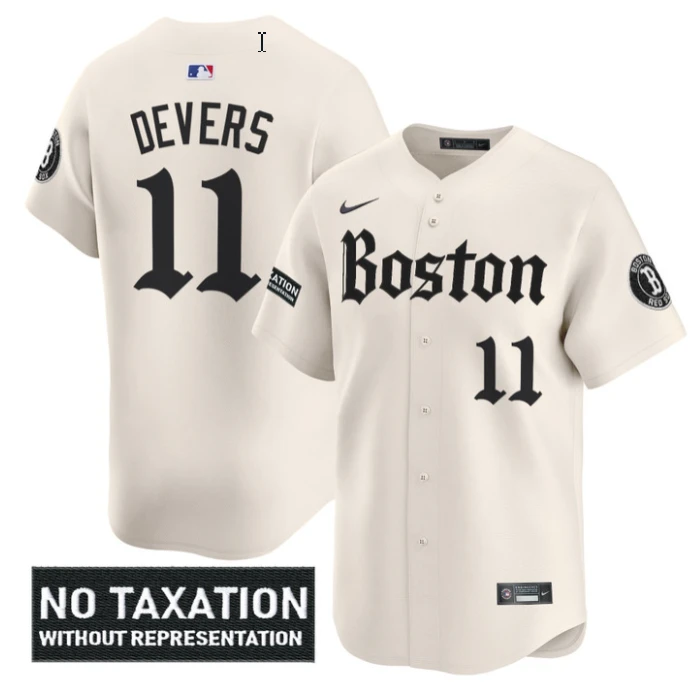 Rafael Devers Jersey #11 Boston Red Sox Retro Newspaper Edition Vapor Premier Limited Stitched by My Store