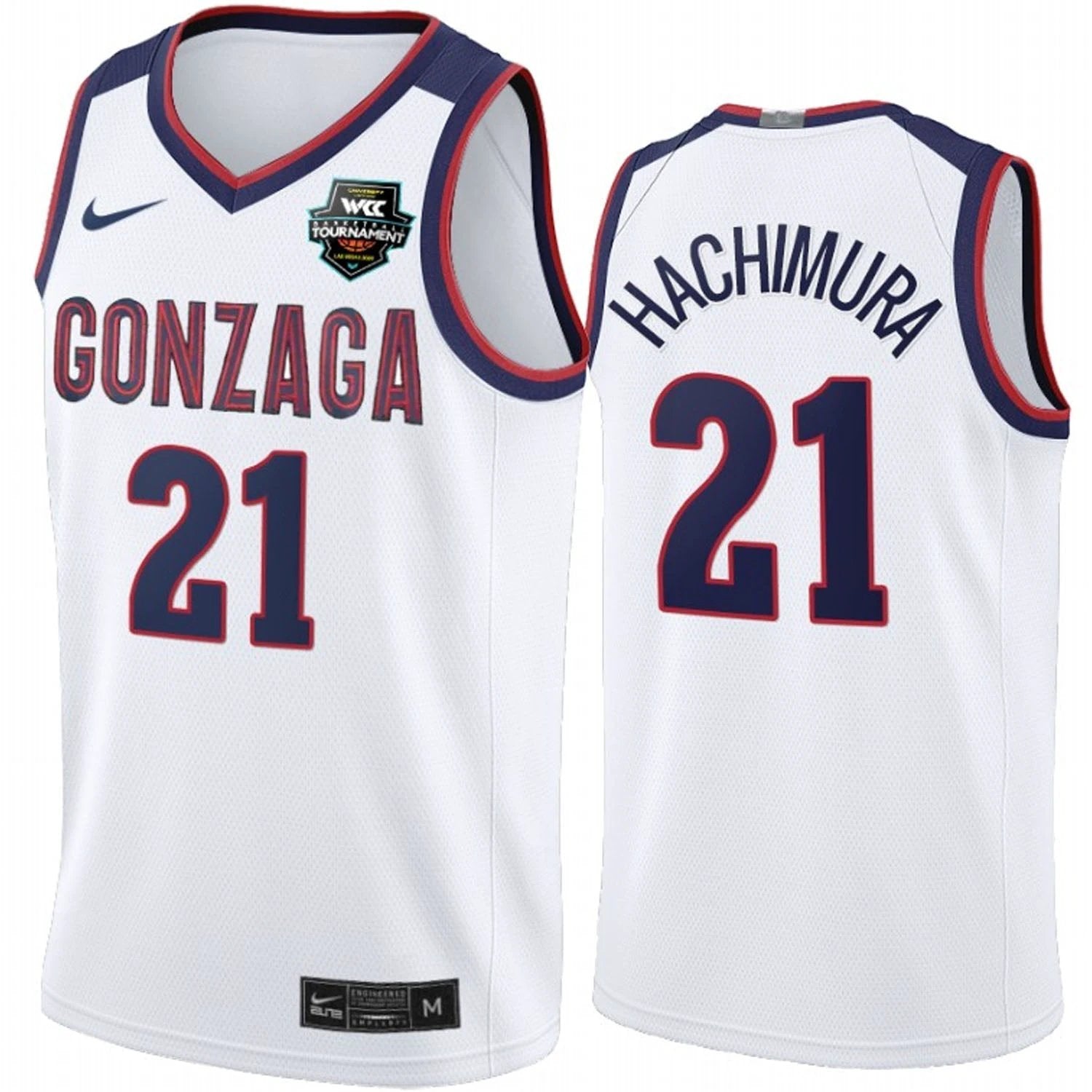 Rui Hachimura Jersey Gonzaga Bulldogs College Basketball Black #21 by My store basketball
