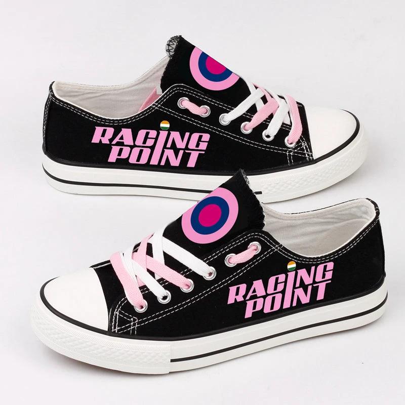 Racing Point F1 Team Canvas Sneakers Shoes For Men Women Fans by Crocs
