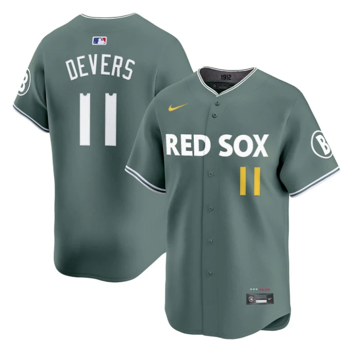 Rafael Devers Jersey #11 Boston Red Sox 2025 City Connect Vapor Premier Limited V2 All Stitched by My Store
