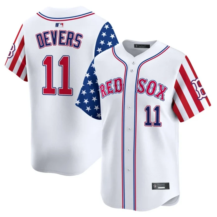 Rafael Devers Jersey #11 Boston Red Sox 2025 Memorial Day Vapor Premier Limited Stitched White by My Store