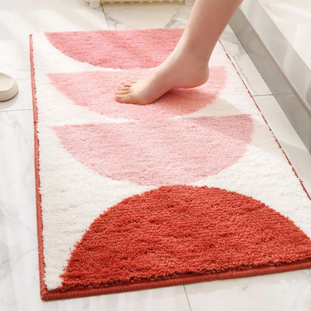 Rainbow Sunset Soft Bath Mat by Casa & Beyond