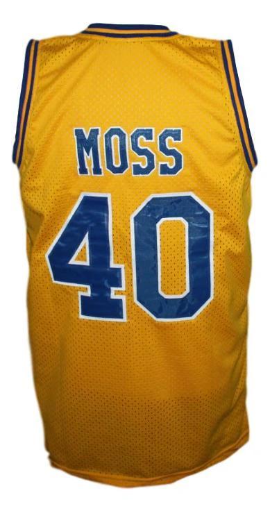 Randy Moss Jersey #40 Dupont High School Basketball Yellow by My store basketball