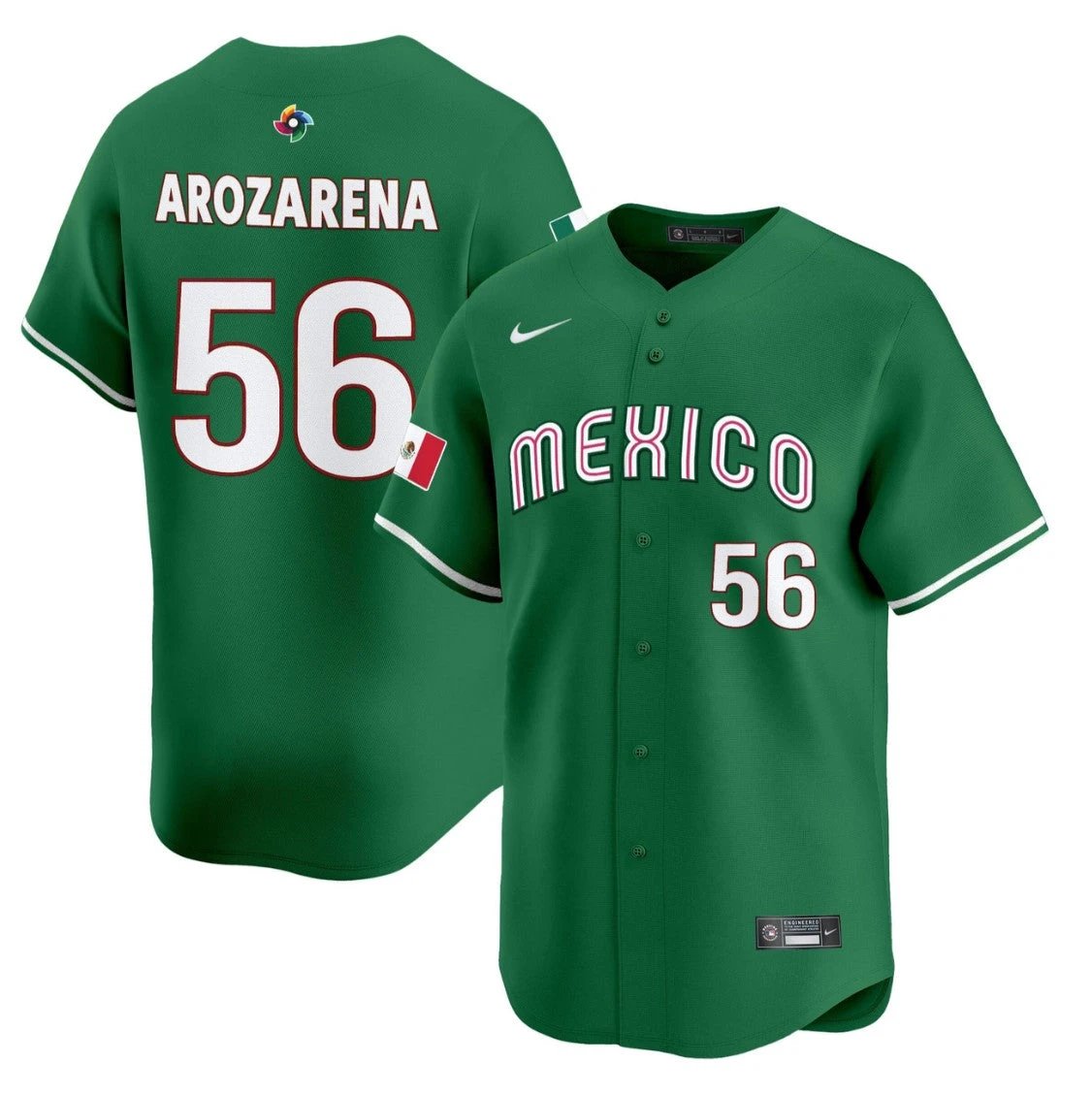 Randy Arozarena Jersey #56 Projected Team Mexico World Baseball Classic 2023 Style 2026 Roster by My Store