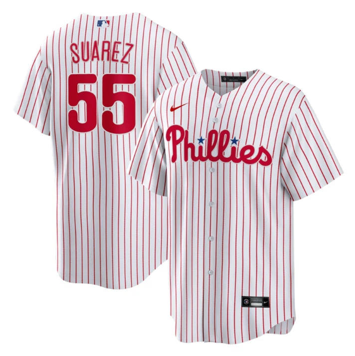 Ranger Suárez Philadelphia Phillies White Jersey - All Stitched by My Store
