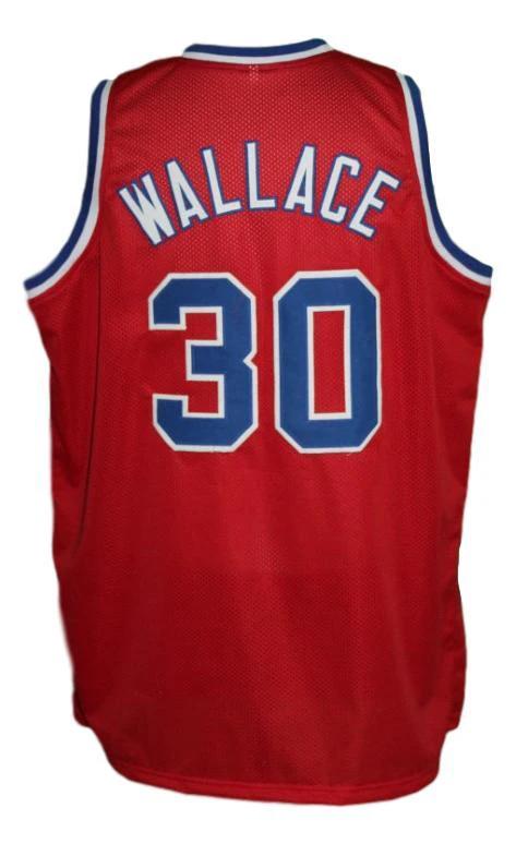 Rasheed Wallace Jersey #30 Washington Retro Basketball Red by My store basketball