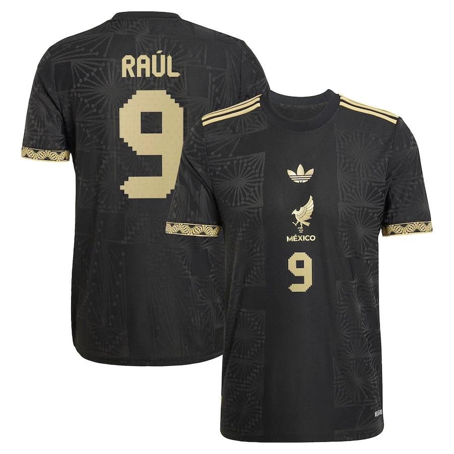 Raul Jimenez #9 Mexico National Team 2025 Third Men Jersey – Black by Soccer Jersey