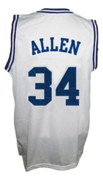 Ray Allen Jersey #34 Hillcrest High School Basketball White by My store basketball