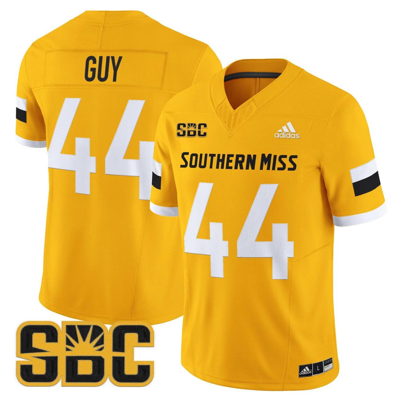 Ray Guy Jersey #44 Southern Miss Golden Eagles 2025 Vapor Limited Stitched by My Store NCAA Football Jerseys