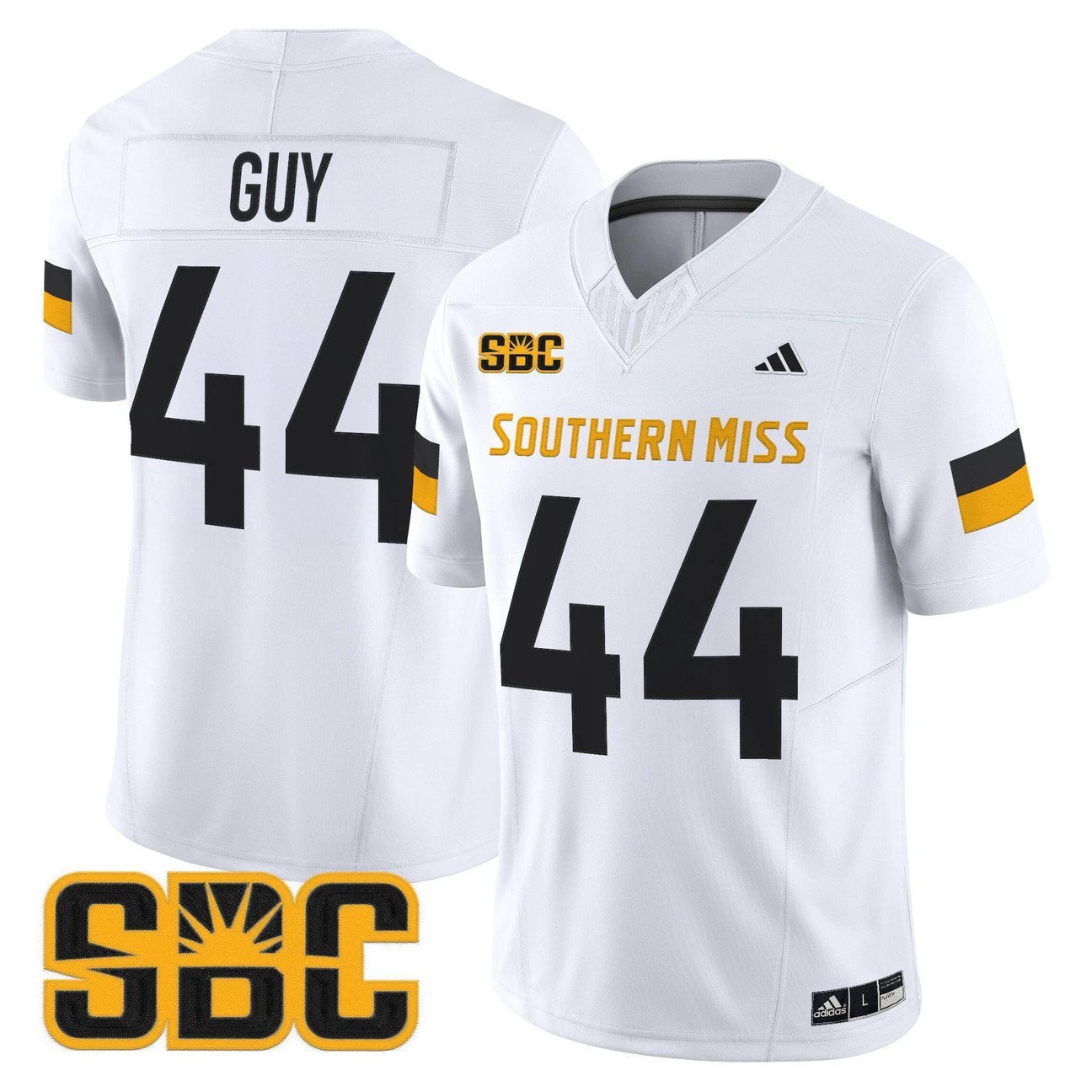 Ray Guy Jersey #44 Southern Miss Golden Eagles 2025 Vapor Limited Stitched by My Store NCAA Football Jerseys