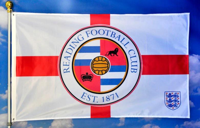 Reading F.C Football Club Flag 3x5ft Banner Polyester by flagsjustdoit