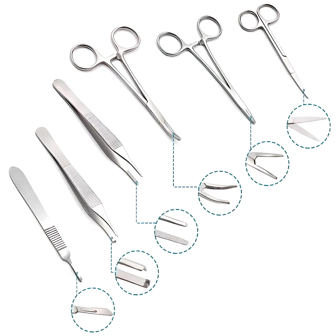 Durable Multi-Layer Silicone Pad with Tools – Tear-Resistant Reusable Training for Medical Students Bowlift by Bowlift