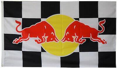 Red Bull White Red Flag 3X5 Ft Polyester Banner USA 90x150cm RedBull by flagsjustdoit