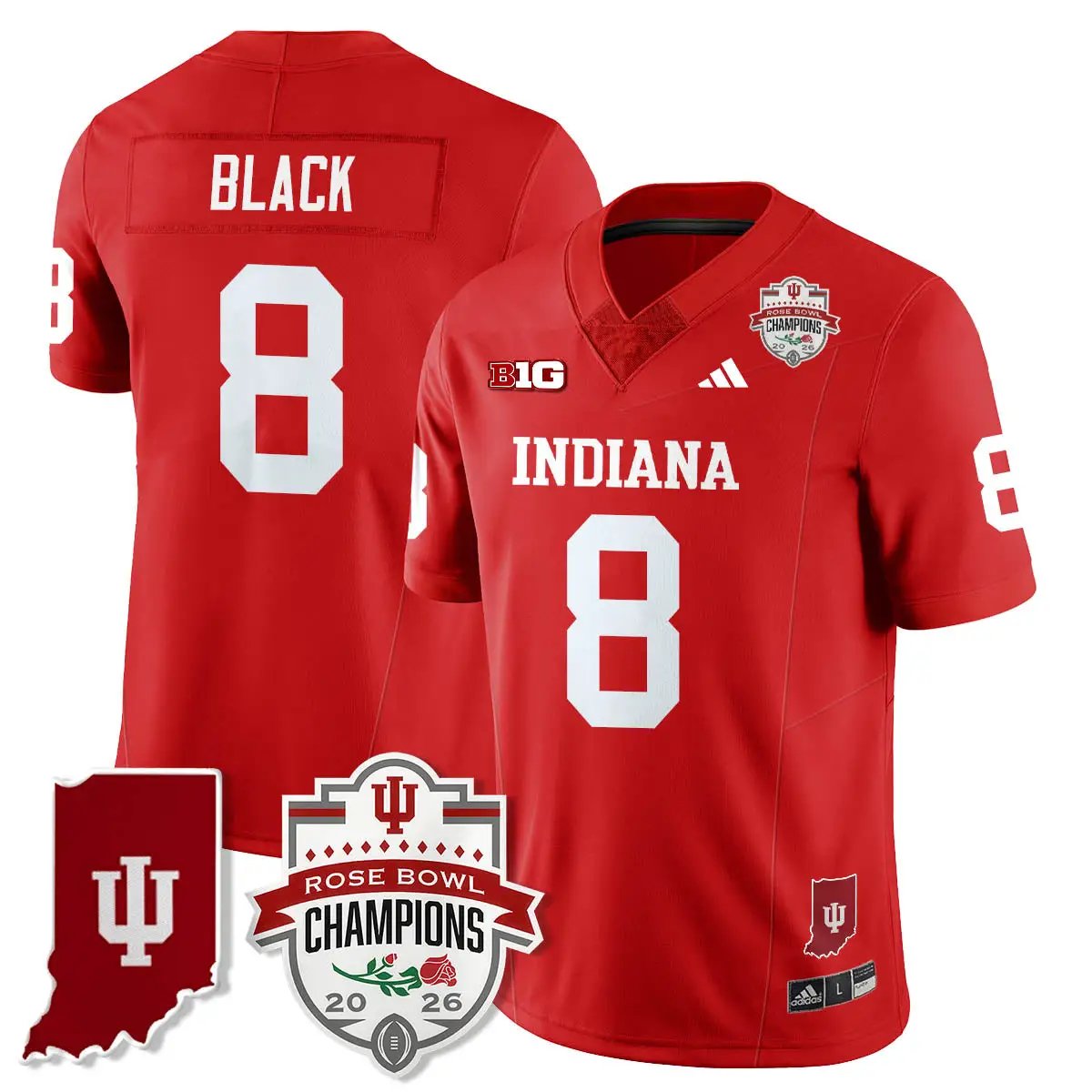 IND Vapor Limited Football Jersey - Rose Bowl Champions by Indiana Hoosiers