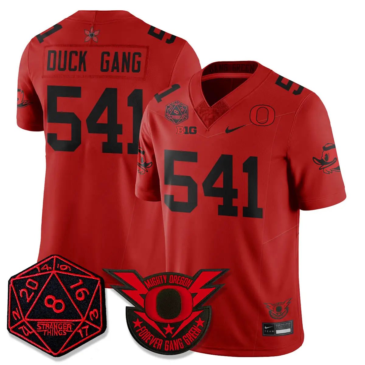 ORE Stranger Things Vapor Limited Jersey by Oregon Ducks