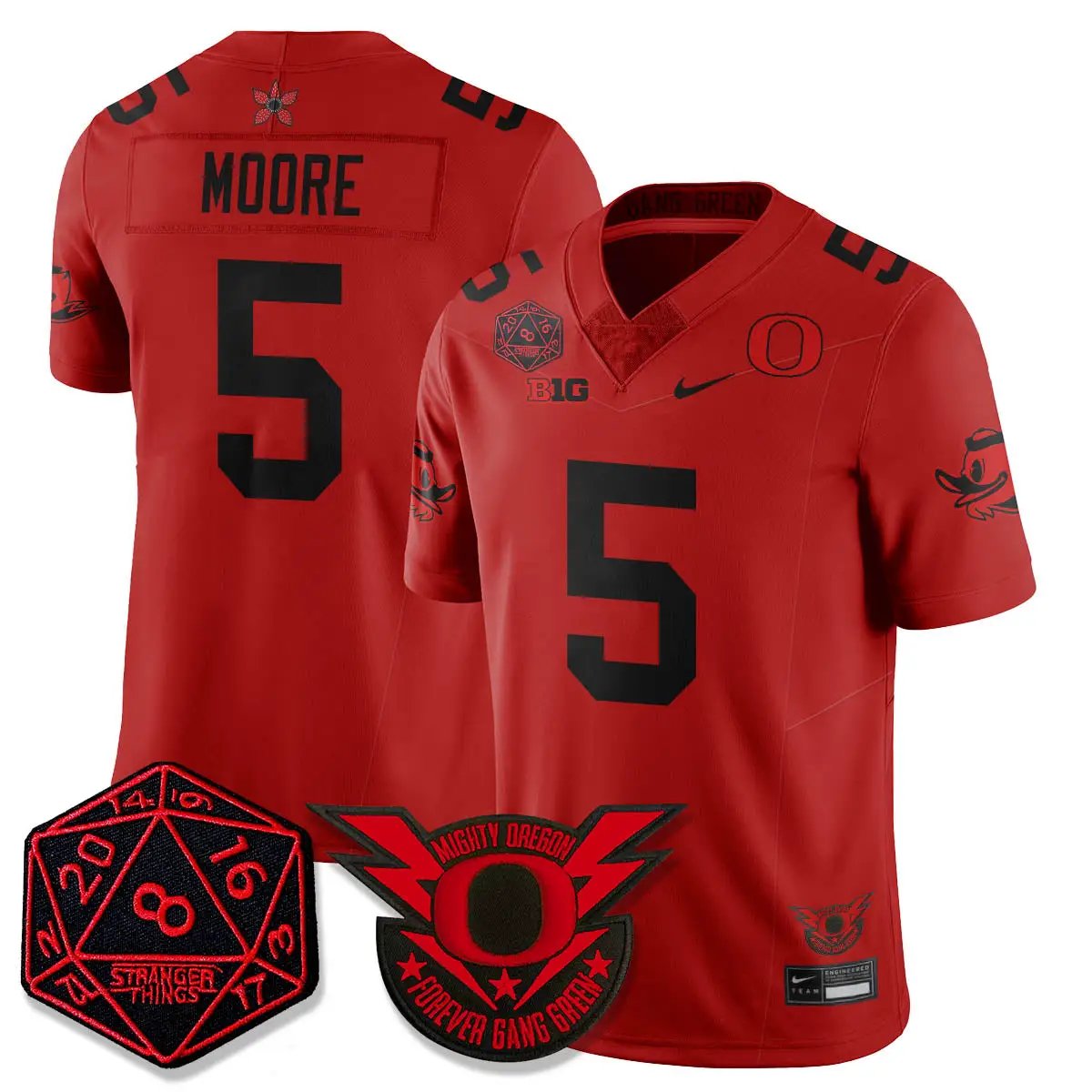 ORE Stranger Things Vapor Limited Jersey by Oregon Ducks