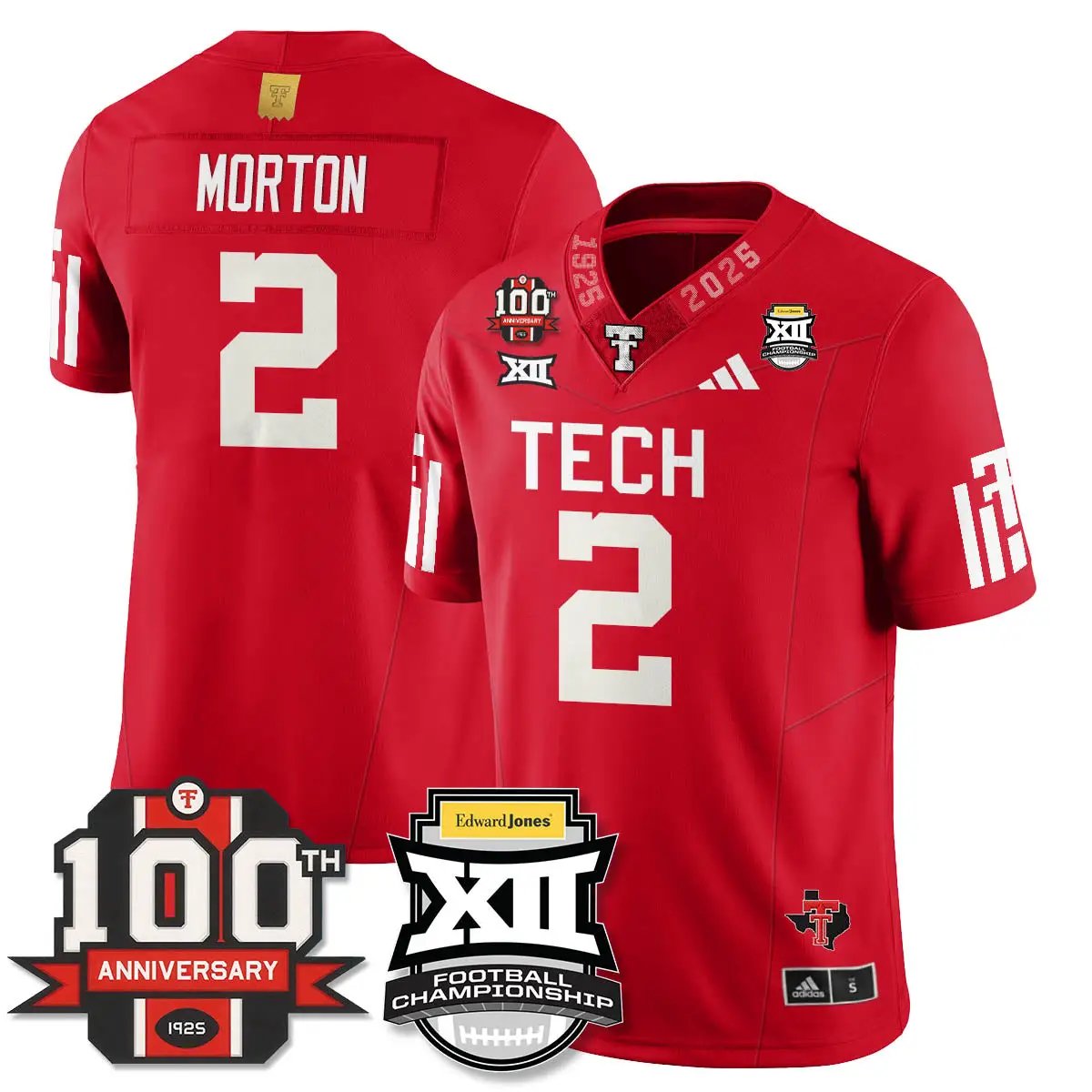 TTU Vapor Limited Jersey - Edward Jones Champions by Texas Tech Red Raiders