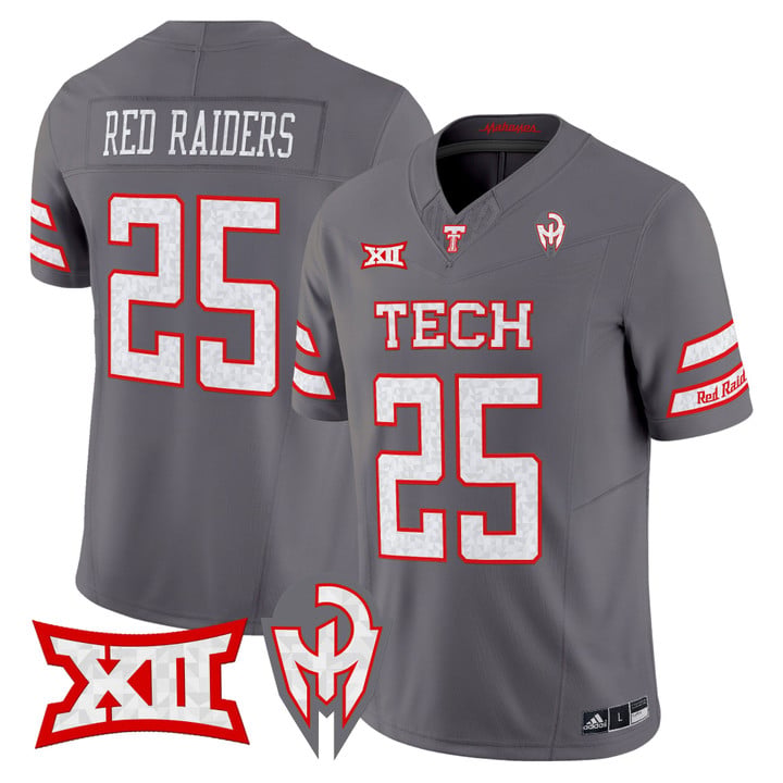 Red Raiders Jersey #25 Texas Tech Too Cold Vapor Limited Stitched by My Store NCAA Football Jerseys