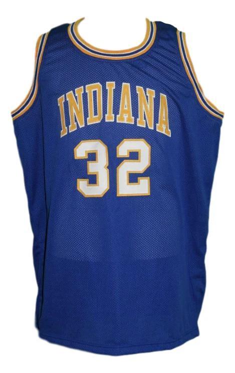 Reggie Harding Jersey #32 Indiana Aba Basketball Sewn Blue by My store basketball