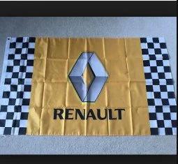 Renault Dacia Car Flag 3X5 Ft Polyester Banner USA 90x150cm by flagsjustdoit
