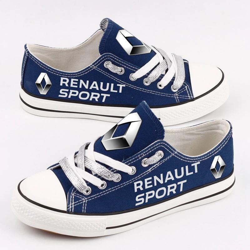 Renault Sport F1 Team Canvas Sneakers Shoes For Men Women Fans by Crocs