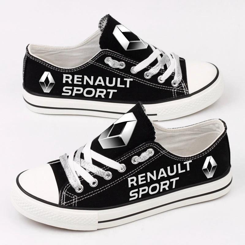 Renault Sport F1 Team Canvas Sneakers Shoes For Men Women Fans by Crocs