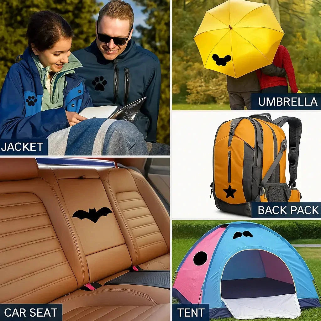 Repair patch set for down jackets – no sewing & washable by BowLift