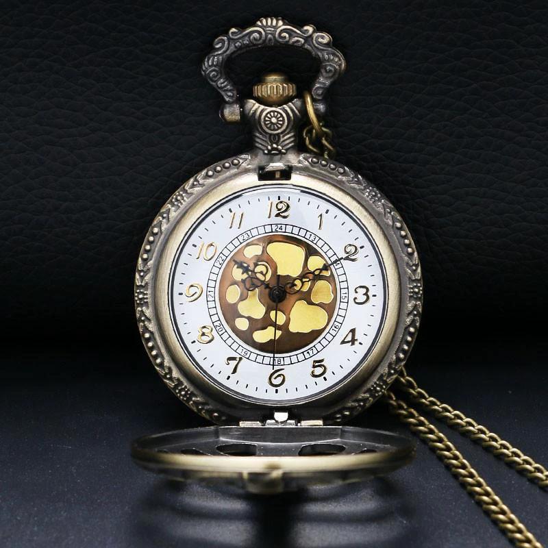 Steampunk Bone Pocket Watch by Bowlift