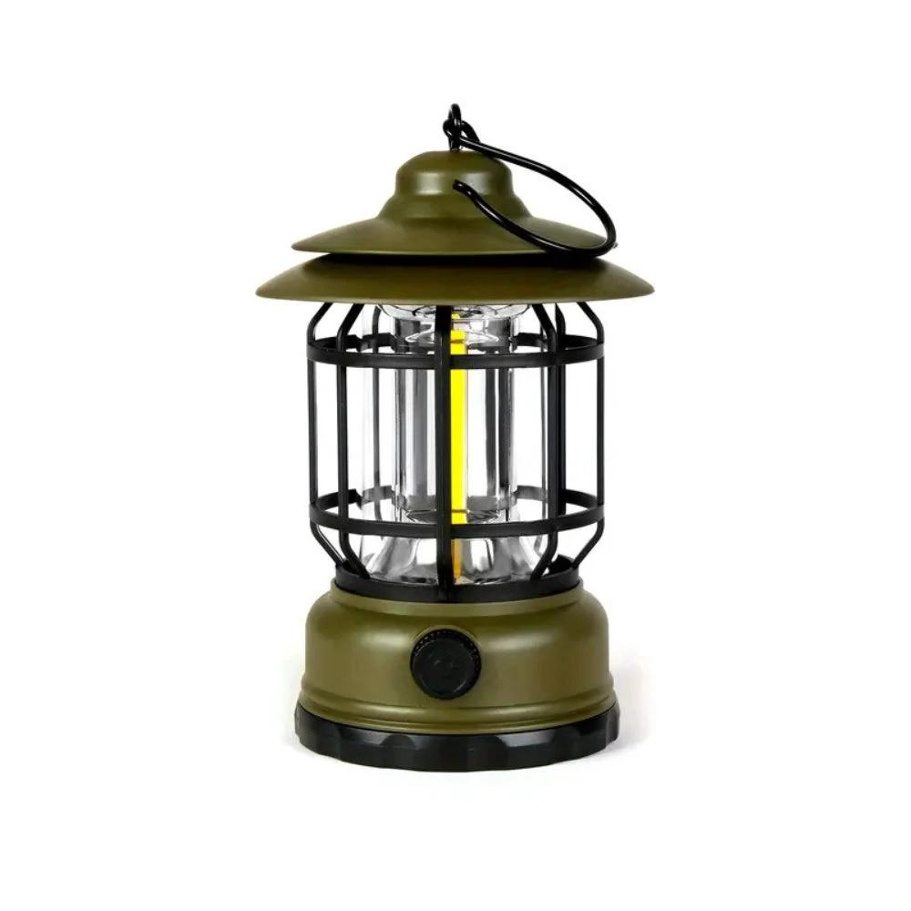 Retro Glow Camping Lantern Lamp by Casa & Beyond