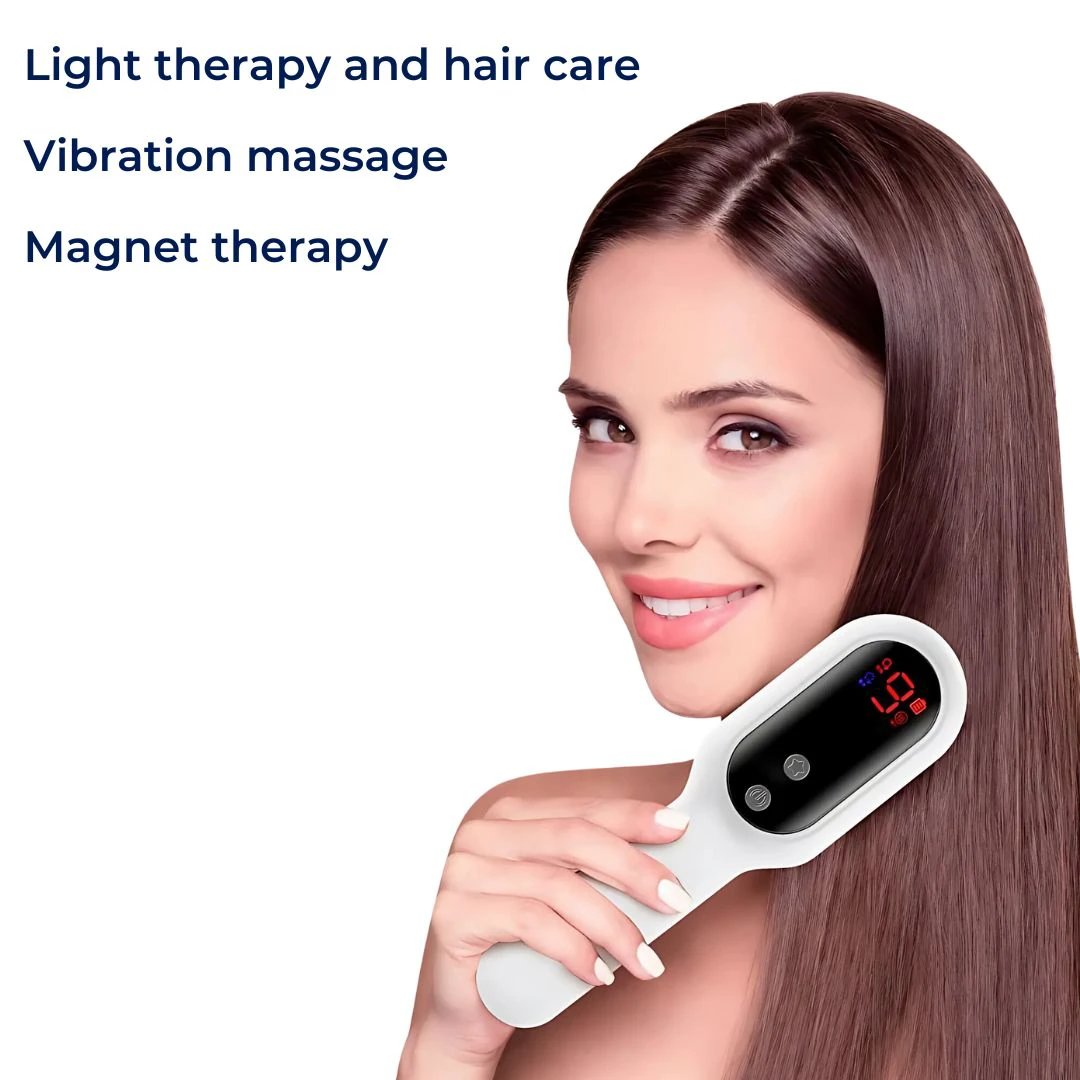 RevitalHair Electric Hair Comb for Hair Growth | Anti Hair Loss Device - for Hair Thinning - Scalp Massage - Hair Growth Bowlift by Bowlift