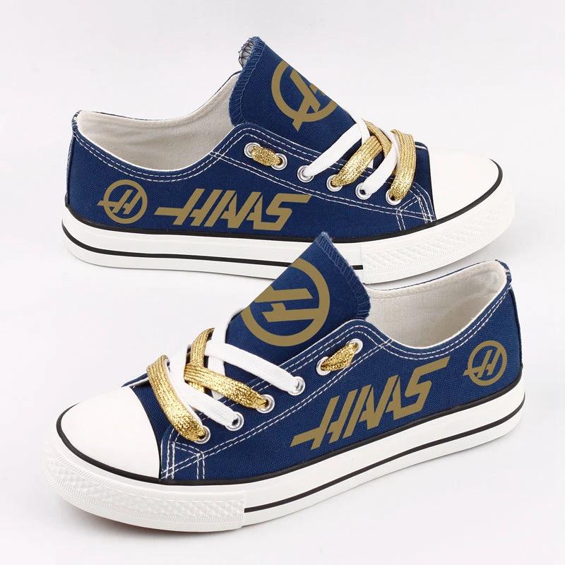 Rich Energy Haas F1 Team Canvas Sneakers Shoes For Men Women Fans by Crocs