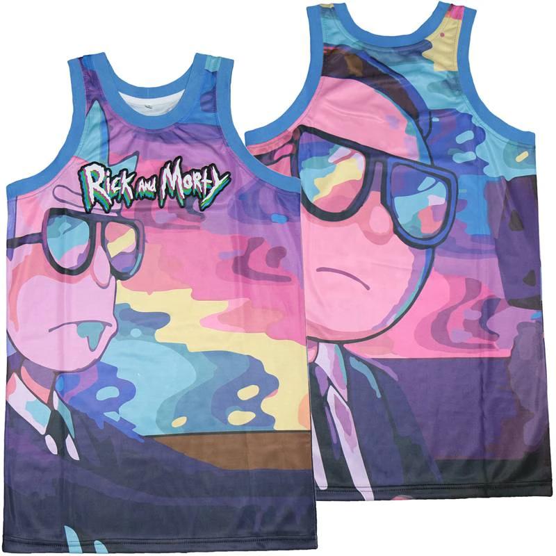 Rick And Morty Secretagent Movie Basketball Jersey by My store basketball
