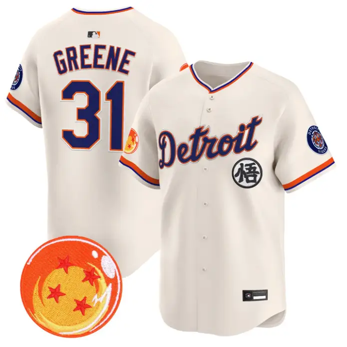 Riley Greene Jersey #31 Detroit Tigers Dragon Ball Premier Stitched by My Store